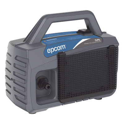 EPCOM - Máquina de Limpieza de Serpentines / Doble Presión 5-10 bar / Flujo 4 L/min / Encendido-Apagado Automático / Autoaspiración / Portátil 3.5 kg / Voltaje Dual 230V / 100-120V