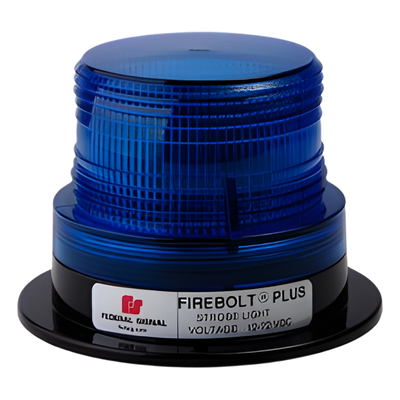 FEDERAL SIGNAL - Estrobo azul FireBolt Plus, 12-72 Vcc (2 Joules) con tubo de reemplazo