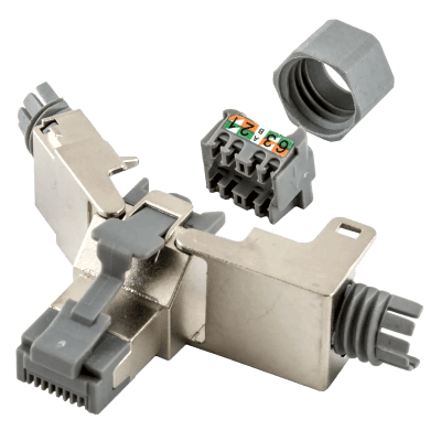 HUBBELL - PLUG C/TERMINACION COBRA-LOCK CATEGORIA 6.