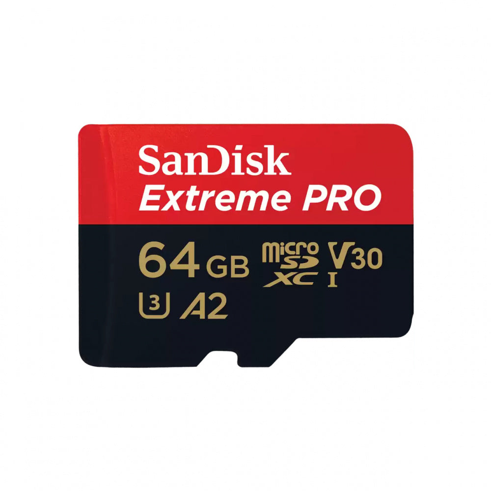 SANDISK - Memoria Flash Sandisk Extreme Pro 64GB MicroSDXC A2 V30