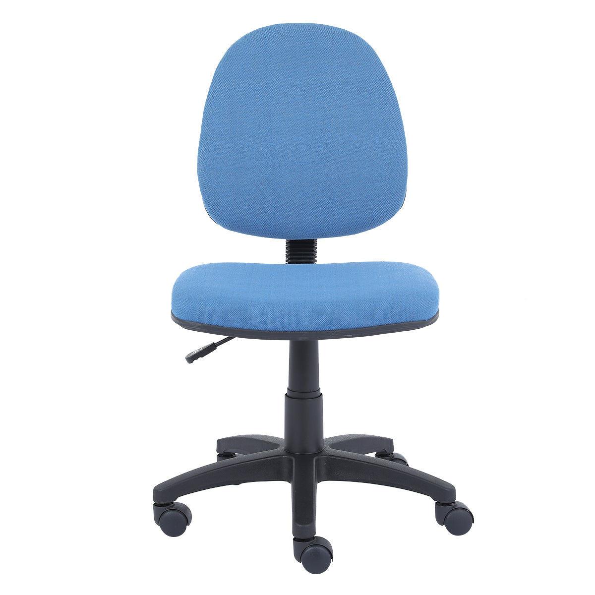 NEXTEP SOLUCIONES - Silla de Oficina Nextep de Altura Ajustable Tela Azul Base Giratoria