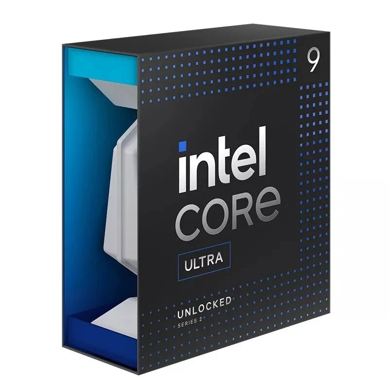 INTEL - Procesador Intel Core Ultra 9 285 IA 5.6Ghz 40MB 180W Socket 1851 24 Cores con Disipador con Graficos