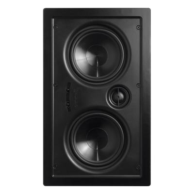 TRUAUDIO - Altavoces de montaje en pared / Woofers duales 5in (0.42ft) / Tweeter 1in (0.08ft) / 100W / 8Ω