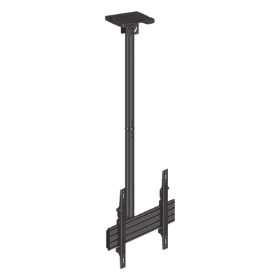 EPCOM INDUSTRIAL - Soporte de Techo para Pantalla / 32" a 75" / VESA 100x100 a 400x400 / Carga Máxima 50 kg (110 lbs) / Inclinación y Rotación