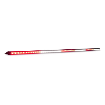 ECCO - Barra LED Perimetral / 73.3" (1862 mm) / Dual Color Rojo/Azul/Blanco / 32 Patrones / IP67 / Perfil Bajo