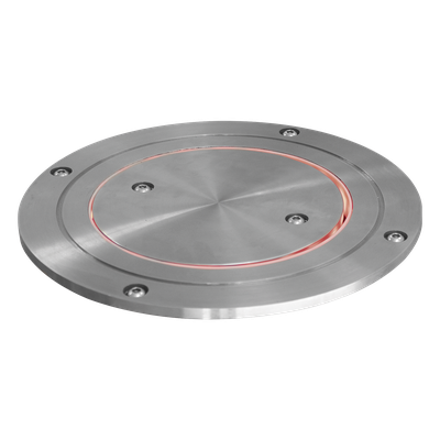 ACCESSPRO - Bolardo Hidráulico Antiembestida / 220 mm × 600 mm (0.72 ft × 1.97 ft) / Acero Inoxidable 304 / 200,000 J / Ciclo 4 s / 100 Ciclos/h