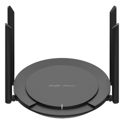 RUIJIE - Router Inalámbrico Wi-Fi 4 / 300 Mbps / 4 Antenas 5 dBi / 16 Usuarios Concurrentes / Cloud Gratuito / WISP