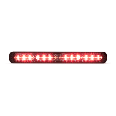 ECCO - Luz LED de Advertencia / Perfil Ultra Delgado / Quad-Color 48 LED / 11 Pulgadas / IP67/IP69K / Traffic Advisor / Sincronización Múltiple Unidades