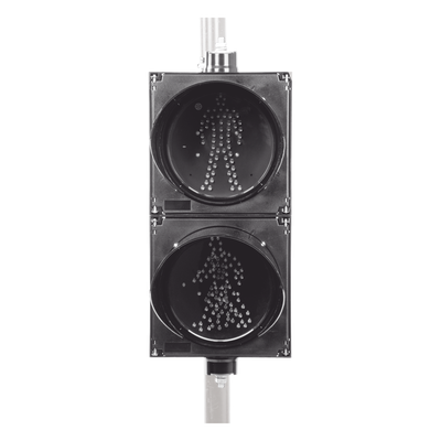 ACCESSPRO - Semáforo Peatonal LED / Diámetro 20 cm / Iluminación RGB / IP65 / 5000 cd/m² / 85-265 VAC