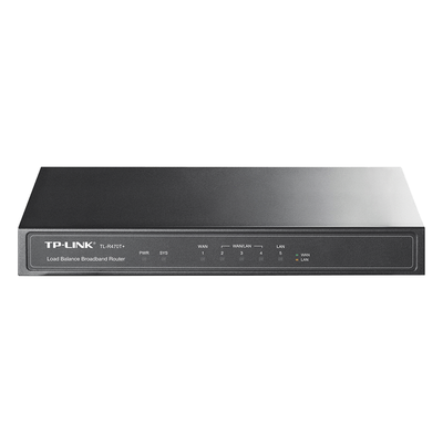 TP-LINK - Router Balanceador de Carga / 4 Puertos WAN / 10,000 Sesiones Concurrentes / 10/100 Mbps / PPPoE / Control de Ancho de Banda por IP