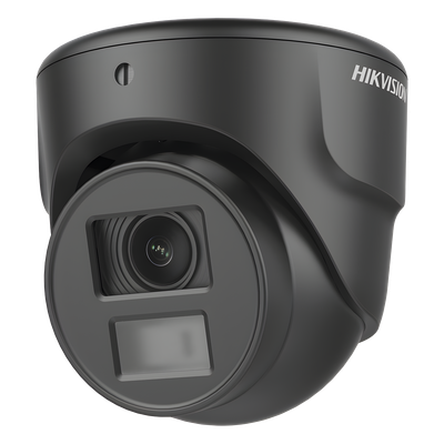HIKVISION - Cámara Turret TURBO HD / 2 Megapixel 1080p / Gran Angular 106° / IR EXIR 20 m (65.6 ft) / IP67 / 4 Tecnologías / dWDR / Diseño Ultra Compacto