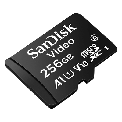 SANDISK - Memoria microSD / 256GB / Alta Resistencia / Clase 10 / UHS-I / -25°C a 85°C / 128 TBW