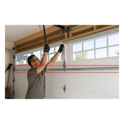 ACCESSPRO - Soporte de Refuerzo / Puerta de Garage / Acero Galvanizado Cal. 22 / 20 Pies (6.1 m)