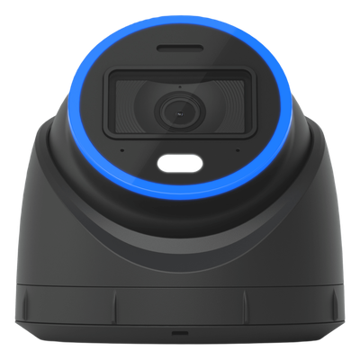 UBIQUITI - Cámara IP Turret / 4K 8 Megapixel / Ángulo Ultra-Ancho 109.9° / IR 40 m (131.2 ft) / AI Reconocimiento Facial y de Matrículas / LED Color Nocturno / Audio Bidireccional / PoE+ / IP66 IK08