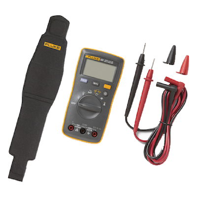 FLUKE - Multímetro Digital Compacto / 6000 Cuentas LED / CAT III 600 V / Rango Automático / Resistencia a Caídas 1 m (3.3 ft)