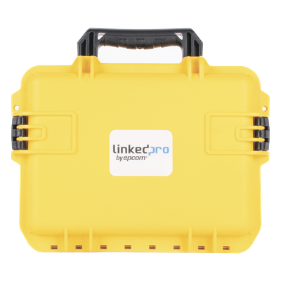 LINKEDPRO BY EPCOM - Kit de Herramientas / Terminación de Conectores Mecánicos de Fibra Óptica / Cortadora 36,000 Cortes / VFL 5 km / Maletín Uso Rudo