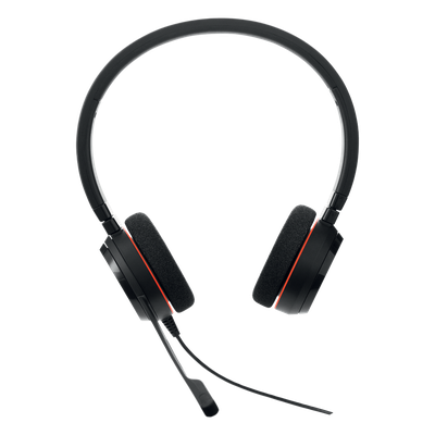 JABRA - Auricular USB Profesional / Binaural / Micrófono con Cancelación de Ruido / Control de Llamadas Integrado / Certificación Microsoft Teams