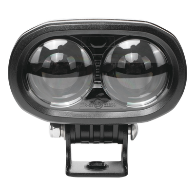 ECCO - Luz LED de Advertencia Peatonal / Punto Azul Proyectado / 12-80 VCC / IP67 / Aluminio y Policarbonato / 4.7 x 4.1 x 2.6 in