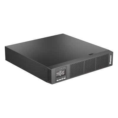 PANDUIT - UPS de Rack / 1000 VA / 900 W / Línea Interactiva / Onda Senoidal Pura / LiFePO4 / 2 UR / 6 Tomas NEMA 5-15R / 120 Vca