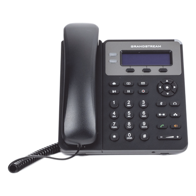 GRANDSTREAM - Teléfono IP / 1 Cuenta SIP / 2 Líneas / Pantalla LCD 132x48 / PoE / 3 Teclas Programables / Conferencia 3 Vías