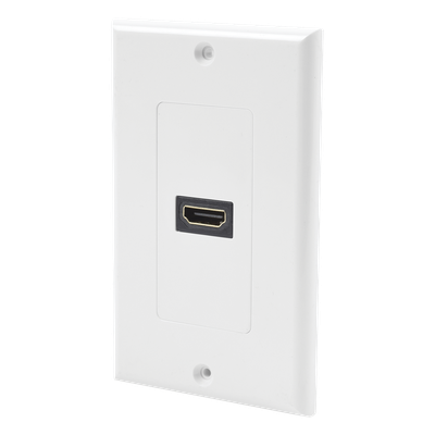 LINKEDPRO BY EPCOM - Placa de Pared / 1 Puerto HDMI Hembra-Hembra / Montaje Vertical / 70 x 115 mm / 2.75' x 4.52'