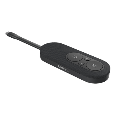 FANVIL - Pod Inalámbrico de Compartición de Pantalla / 4K 30fps / Wi-Fi 5/6 5 GHz / Alcance 10 m (32.8 ft) / 4 Dispositivos Simultáneos / USB-C PD + DP ALT