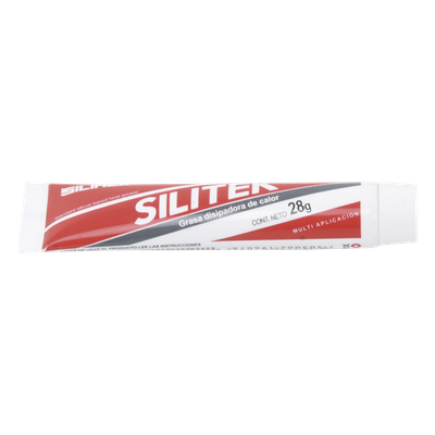 SILIMEX - Pasta Térmica Aislante / Conductividad Térmica Alta / Rango -20 a 220°C / Protección Humedad y Corrosión / Tubo 28 grs / Aplicación Electrónica Exterior
