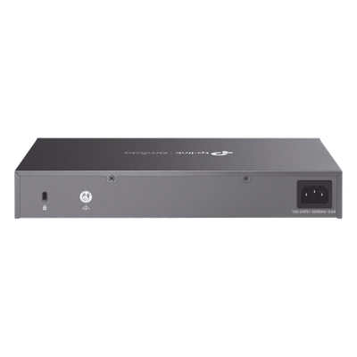 TP-LINK - Router Empresarial Multi-WAN / 11 Puertos WAN con Balanceo de Carga / 2 Puertos 2.5 Gigabit / 8 Puertos Gigabit / 2 Puertos SFP / 1,000,000 Sesiones Concurrentes / USB 3.0