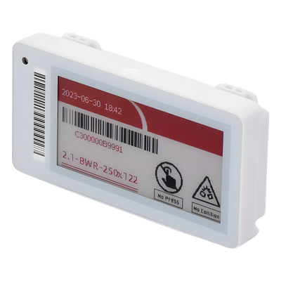 ACCESSPRO - Etiqueta Electrónica de Tinta / 2.13 Pulgadas / 250x122 píxeles / Bluetooth 5.0 / IPX5 / NFC Integrado