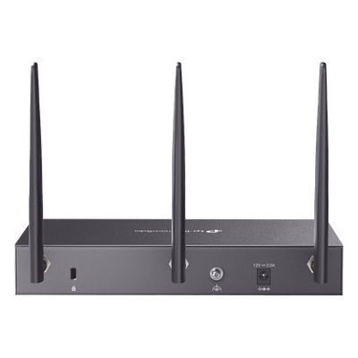 TP-LINK - Router Empresarial Wi-Fi 6 / AX3000 / Multi-WAN 5 Puertos / 150,000 Sesiones Concurrentes / VPN Integrado / USB 3.0 / Omada SDN