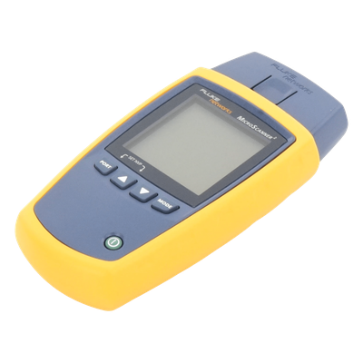 FLUKE NETWORKS - Kit Verificador de Red / Comprobación Voz-Datos-Video / Pantalla LCD Retroiluminada / Detección PoE 90W / Sonda Intellitone Pro 200 / 295 ft (90 m)