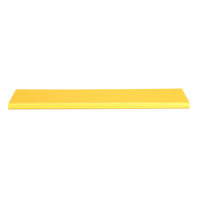 PANDUIT - Tapa con Bisagra para Canaleta / PVC Rígido UL 94V-0 / Longitud 2 m (6.6 ft) / Radio de Curvatura 2' (0.6 m) / Color Amarillo / Sistema QuikLock