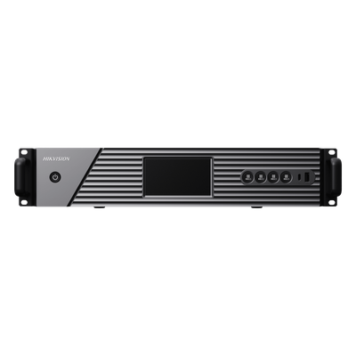 HIKVISION - Controlador de Video Wall / 6 Slots Hot-Swappable / 2U Rack / 16 Canales 4K UHD / Genlock Sync / 8 Videowalls / LCD Táctil 4.5"
