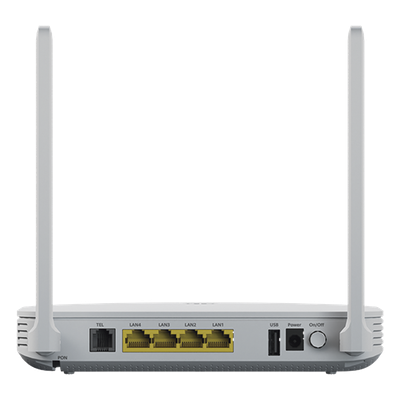 HUAWEI - ONU Wi-Fi 6 / GPON 2.488 Gbps Downstream / 4 Puertos Gigabit / 1 Puerto POTS / Beamforming / MIMO 2x2 / Administración en Nube