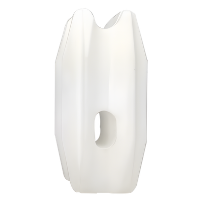 SFIRE - Aislador de Esquina para Cerco Eléctrico / Aislamiento 18 kV / Resistencia Mecánica 10.2 kg / Anti UV / 66 mm x 31.6 mm / Acabado Blanco