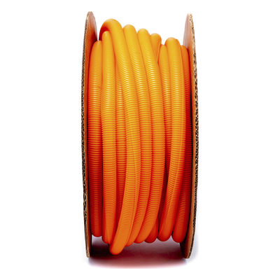 PANDUIT - Tubo Corrugado Abierto / 1 in (25.4 mm) Diámetro / 30.5 m (100 ft) / Polietileno / Naranja / UL 94 HB / RoHS