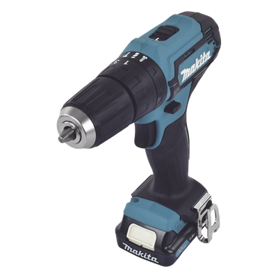 MAKITA - Taladro Percutor Inalámbrico / 12V / 3/8 pulg / 0-450 0-1700 RPM / 2 Velocidades / 1.5 Ah Li-Ion / 193 mm / 0.63 pies