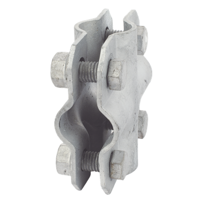 LINKEDPRO BY EPCOM - Placa Crucero / Acero Galvanizado / Agarre 1000N / Cable hasta 18.2 mm / 0.06 ft