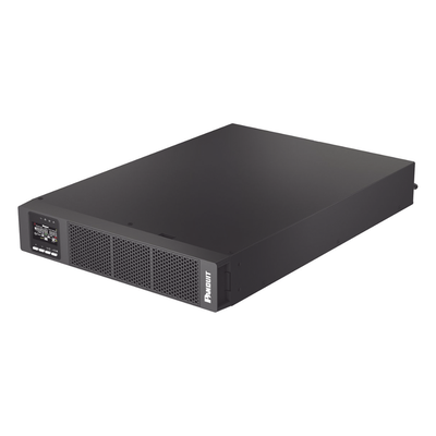 PANDUIT - UPS Rack / 3000 VA / 2700 W / Línea Interactiva / Onda Senoidal Pura / LiFePO4 / 2 UR / 5 Tomas NEMA