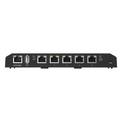 UBIQUITI - EdgeSwitch 5XP Administrable de 5 Puertos Gigabit PoE de 24 V Pasivo, con funciones avanzadas de Capa 2