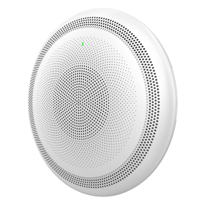 GRANDSTREAM - Altavoz SIP Intercomunicador / 15W HD / 3 Micrófonos Direccionales MMAD / Alcance 4.2 m (13.8 ft) / Wi-Fi Dual Band / Bluetooth / Superficie Lavable