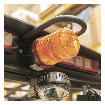 ECCO - Mini Burbuja LED / Rango 12-80 VCC / IP66/67 / 8 Destellos 70 FPM / SAE J845 Clase III / Montaje Permanente
