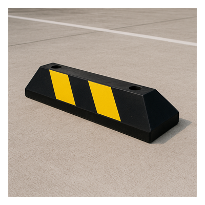 ACCESSPRO - Tope Vehicular / 55cm / 14cm Ancho / 9cm Alto / Carga 5 Ton / -45°C a 60°C