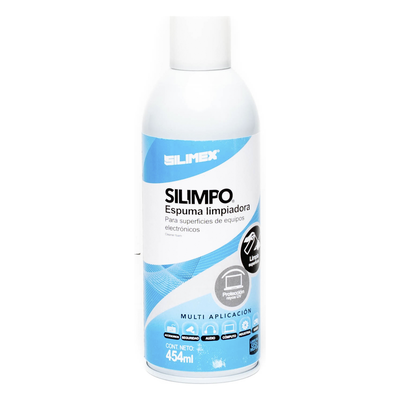 SILIMEX - Espuma Limpiadora / Superficies Plásticas y Metálicas / 454 ml / 15.3 fl oz