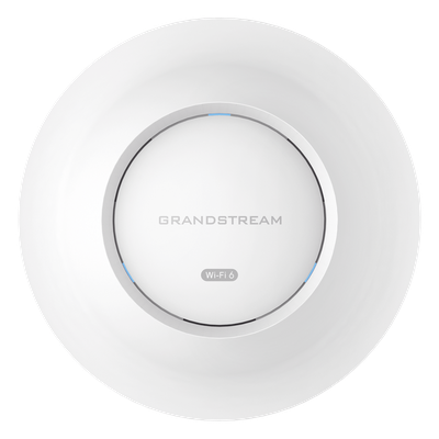 GRANDSTREAM - Punto de Acceso Wi-Fi 6 / 5.38 Gbps / MU-MIMO 4x4:4 / Cobertura 175 m (574.1 ft) / 256 Clientes / PoE+ Dual Gigabit