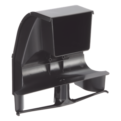PANDUIT - Bajada para canaleta / Radio de curvatura 50.8 mm (2 in) / ABS resistente a impactos / Compatible 4x4, 6x4, 12x4, 24x4 / 153.9 mm (6.06 in) alto / 274.1 mm (10.79 in) largo / 306.6 mm (12.07 in) ancho / ROHS / Negro