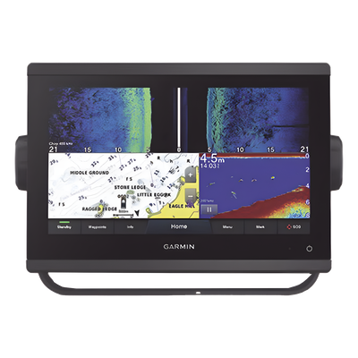 GARMIN - Plotter GPS / Pantalla táctil alta resolución / Radar HD+ integrado / Sonda Panoptix / 9.2' x 6.4' x 3'