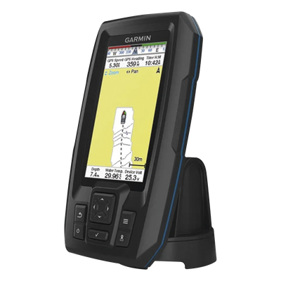GARMIN - Fishfinder con GPS / Pantalla QSVGA 272 x 480 píxeles / Frecuencias 50-200 kHz / Potencia 200 W RMS / IPX7