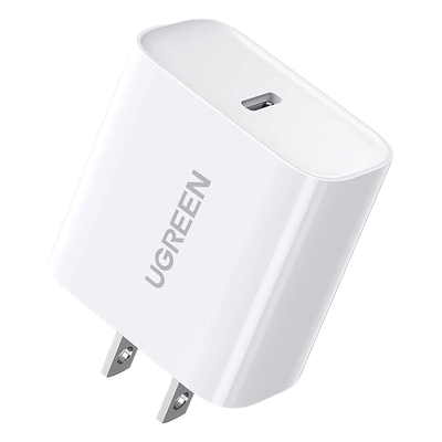 UGREEN - Cargador USB-C / 20W / PD 3.0 / QC 4.0+ / PPS / BC1.2 / Diseño Compacto