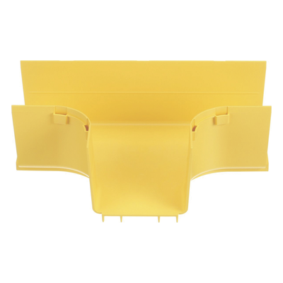 PANDUIT - Accesorio en T Horizontal / Ángulos 90° / Radio de Curvatura 50.8 mm / Para Canaleta 4x4 / Color Amarillo
